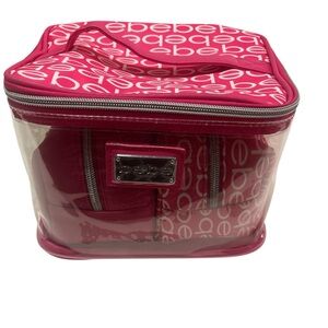 bebe Pink Cosmetic Bag NWOT